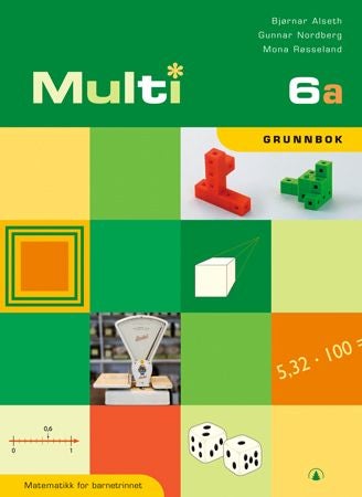 Multi 6a - grunnbok : matematikk for barnetrinnet