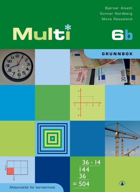 Multi 6b - grunnbok : matematikk for barnetrinnet