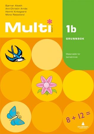Multi 1b, 2. utgåve - Grunnbok : matematikk for barnesteget