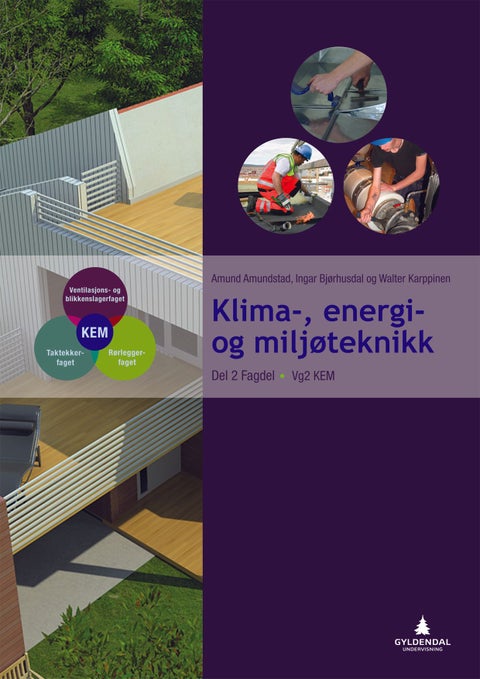 Klima-, energi- og miljøteknikk - del 2 fagdel : vg2 KEM