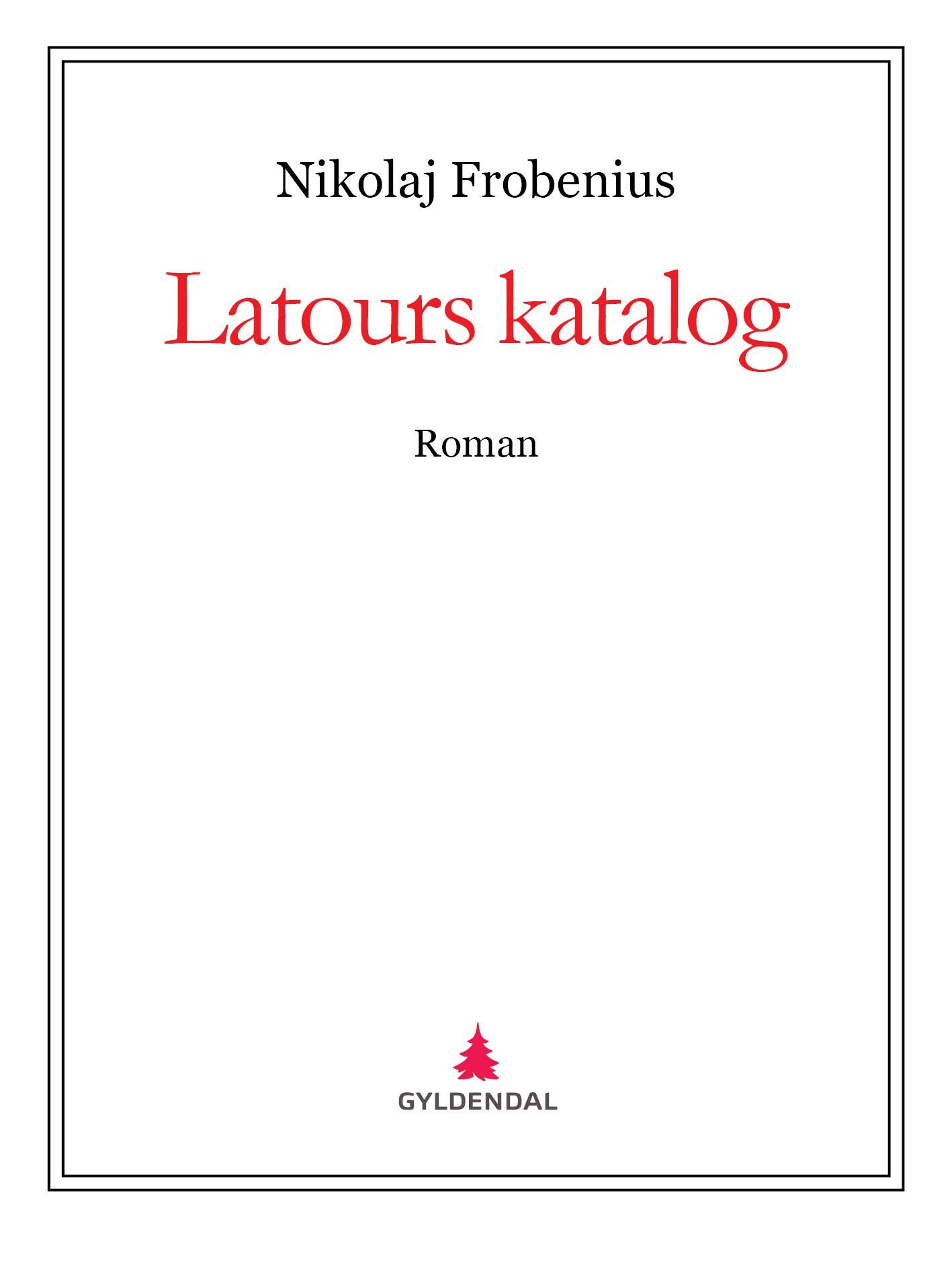 Latours katalog - roman