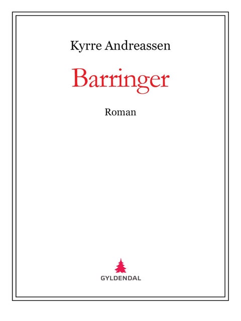 Barringer - roman