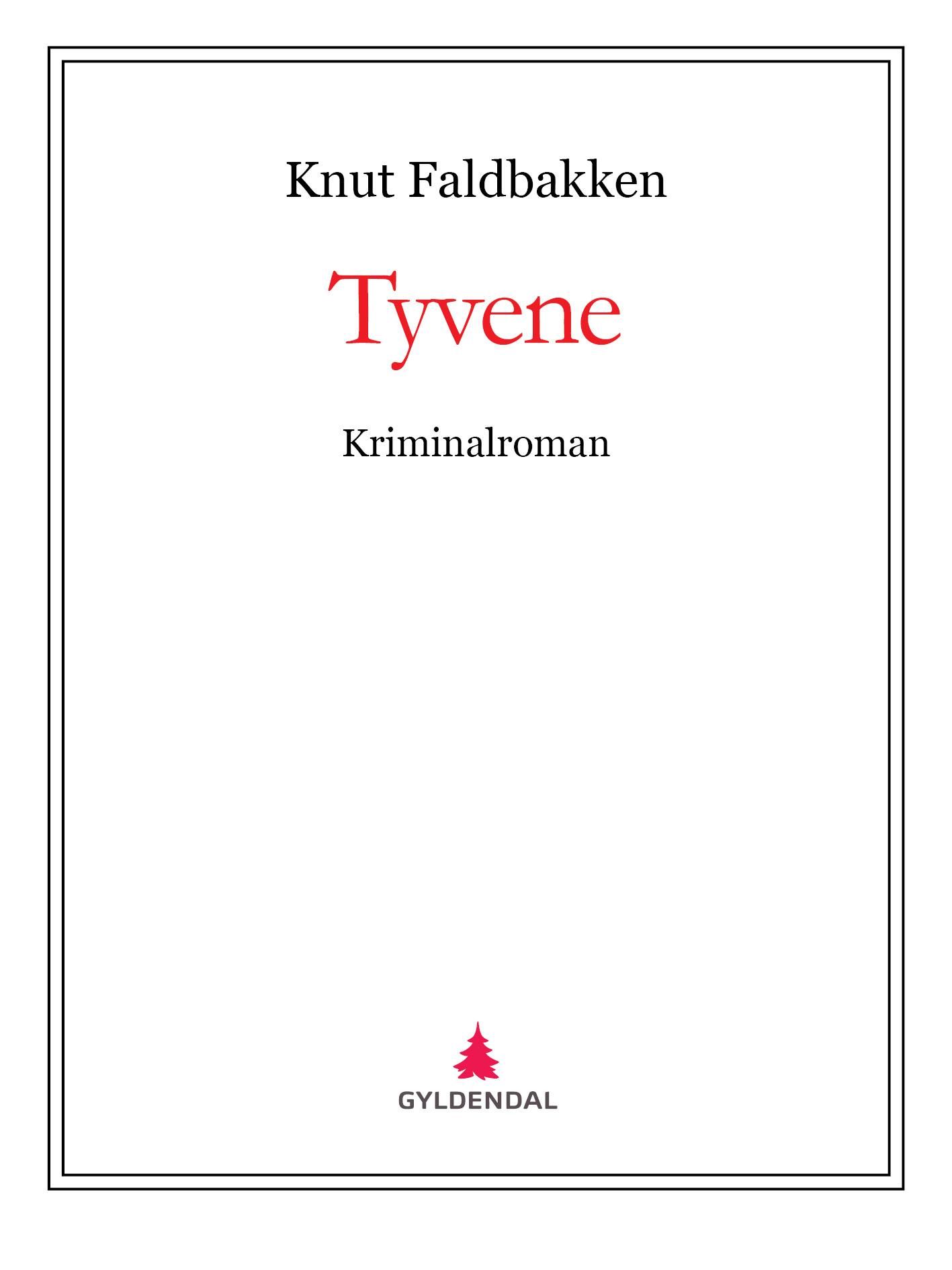 Tyvene - kriminalroman