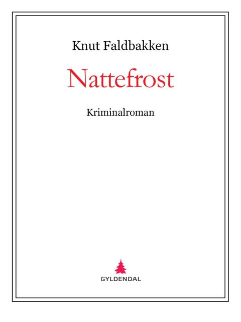 Nattefrost - kriminalroman