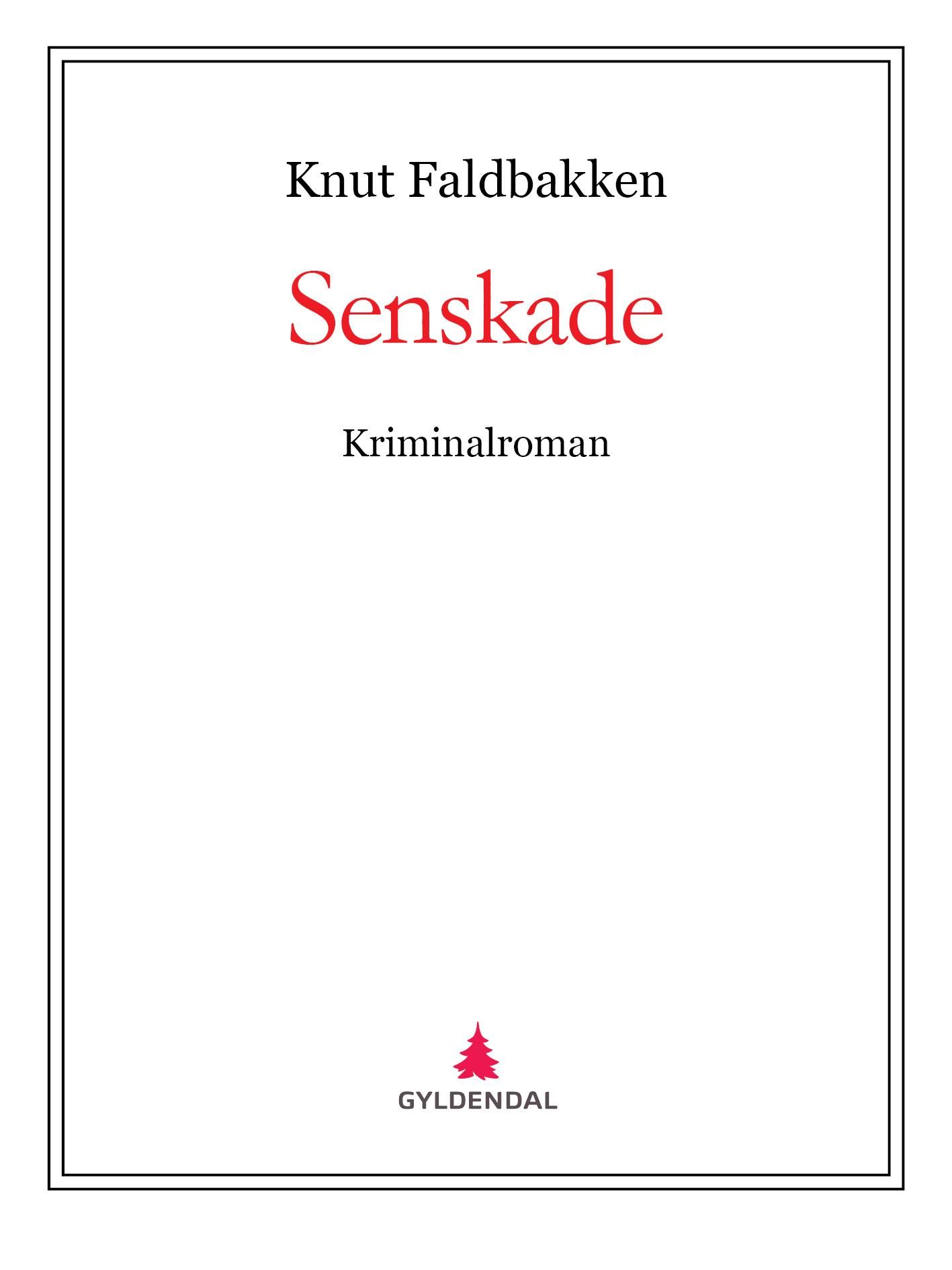 Senskade - kriminalroman