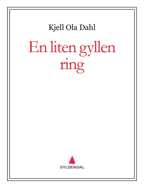 En liten gyllen ring