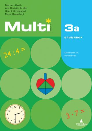 Multi 3a, 2. utgave - Grunnbok : matematikk for barnetrinnet