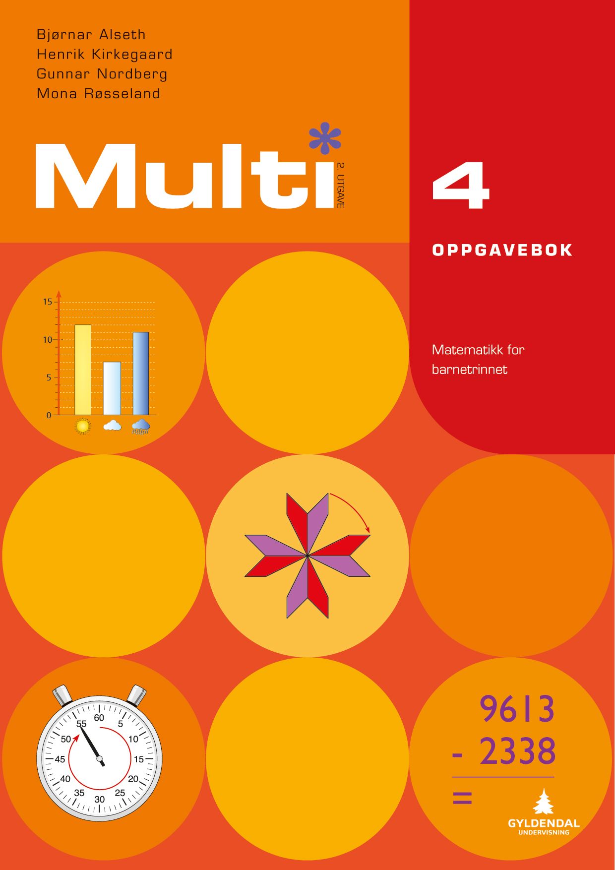 Multi 4, 2. utgave - Oppgavebok : matematikk for barnetrinnet