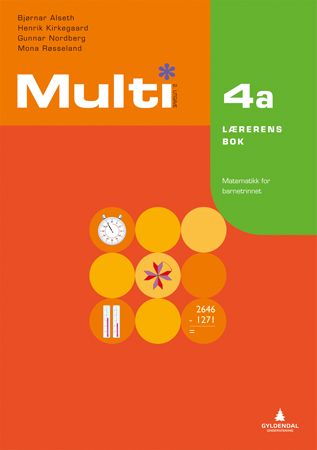 Multi 4a, 2. utgave - Lærerens bok : matematikk for barnetrinnet