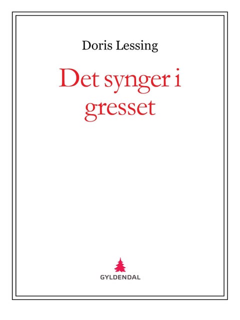 Det synger i gresset