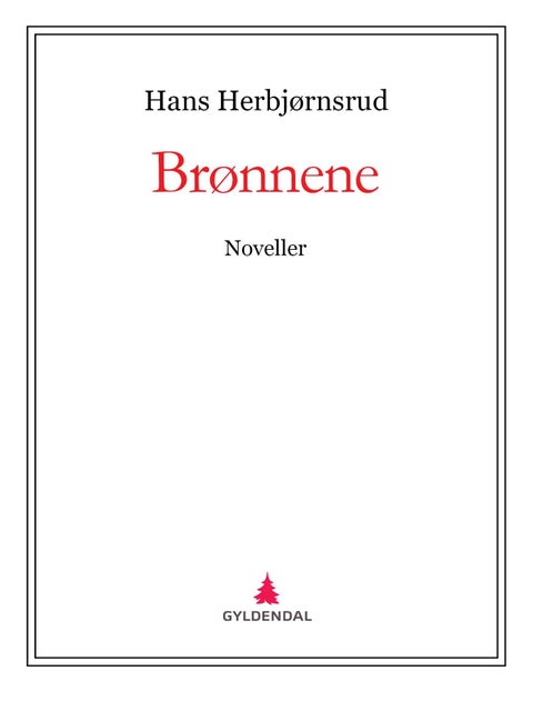 Brønnene - noveller