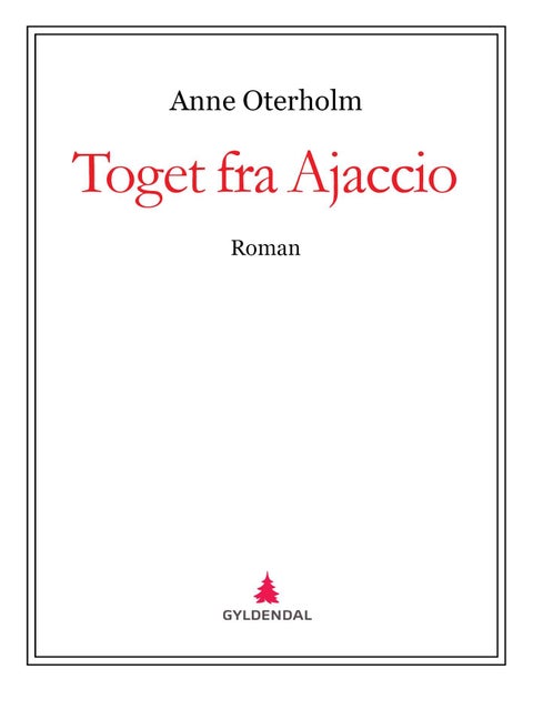 Toget fra Ajaccio - roman