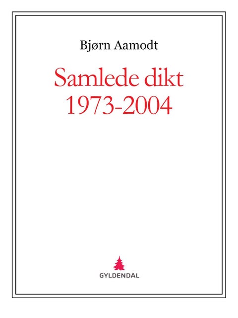 Samlede dikt 1973-2004