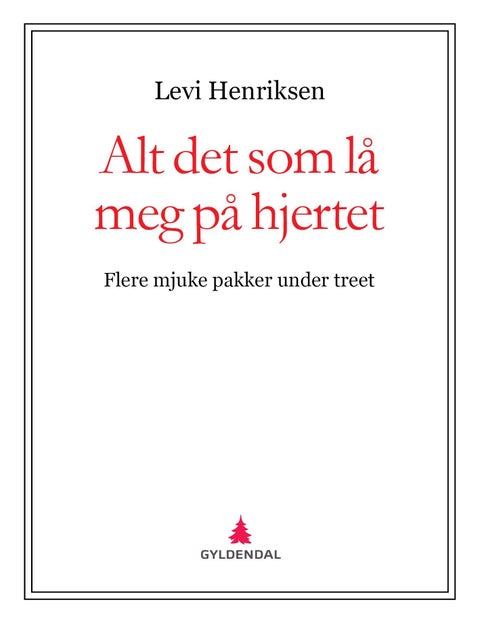 Alt det som lå meg på hjertet - flere mjuke pakker under treet