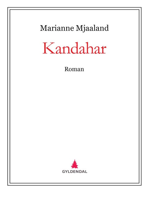 Kandahar - roman
