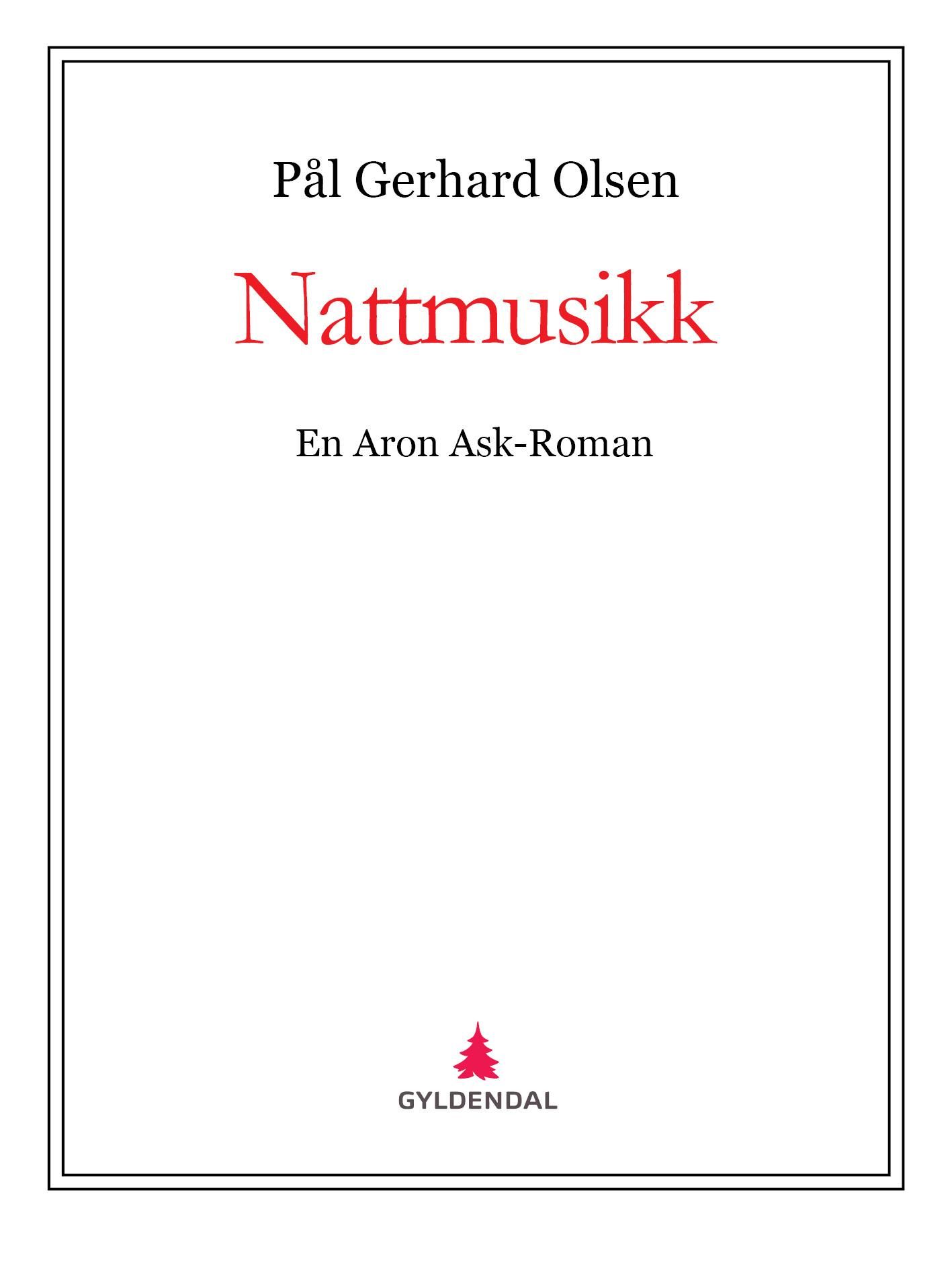 Nattmusikk - en Aron Ask-roman
