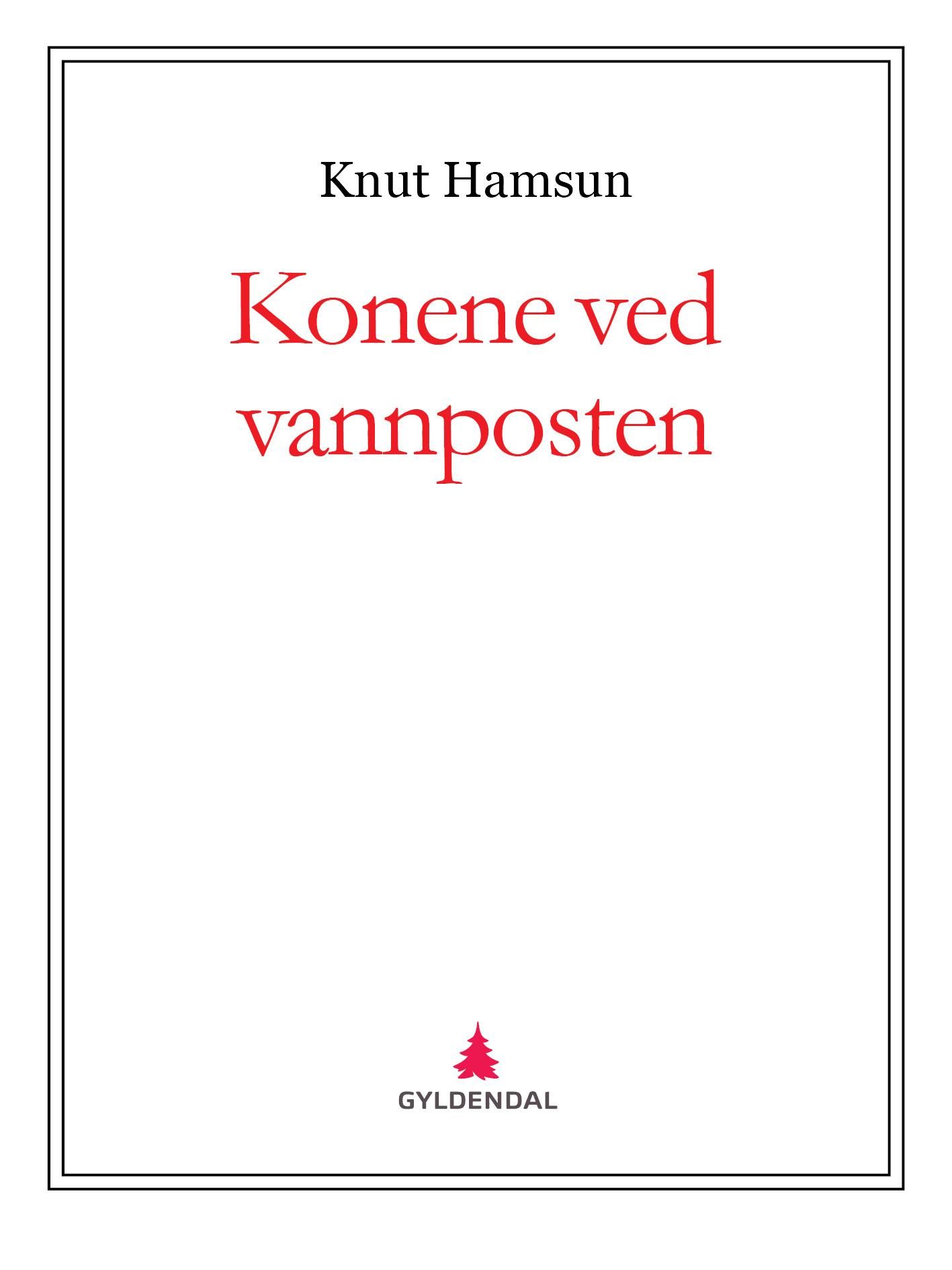 Konene ved vannposten