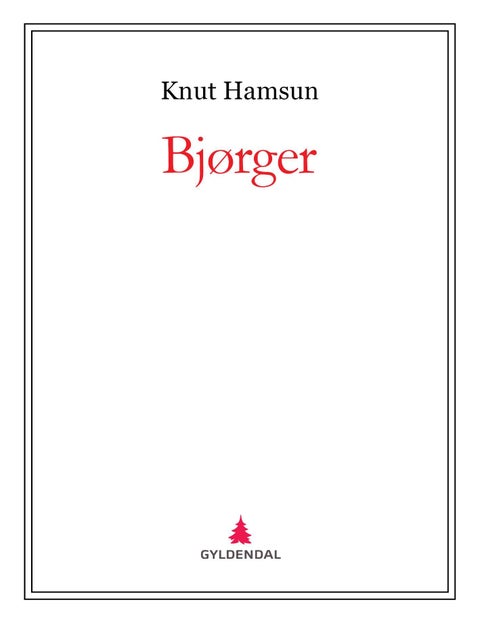 Bjørger