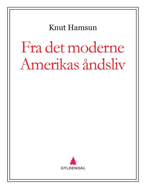 Fra det moderne Amerikas åndsliv