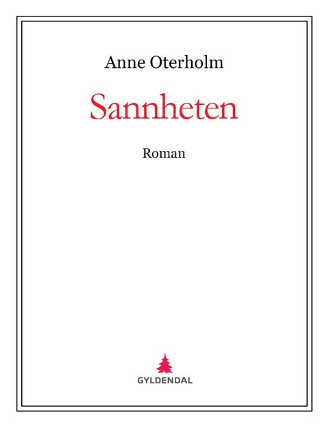 Sannheten - roman