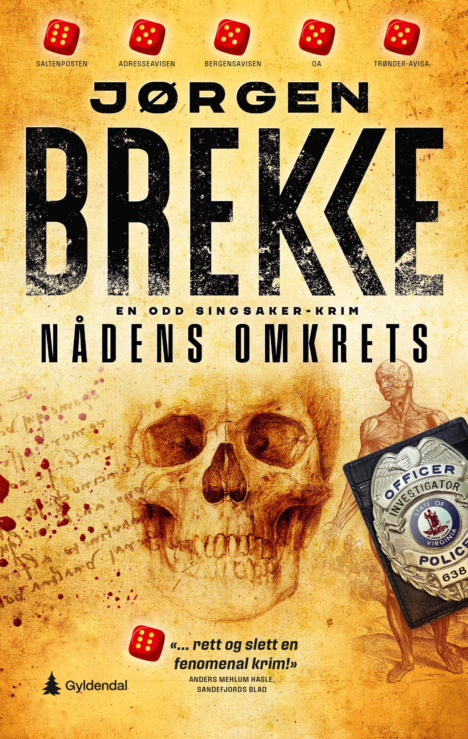 Nådens omkrets - kriminalroman