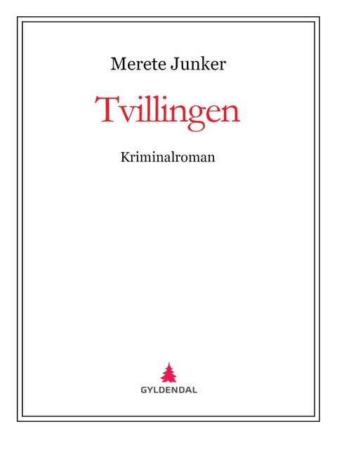 Tvillingen - kriminalroman
