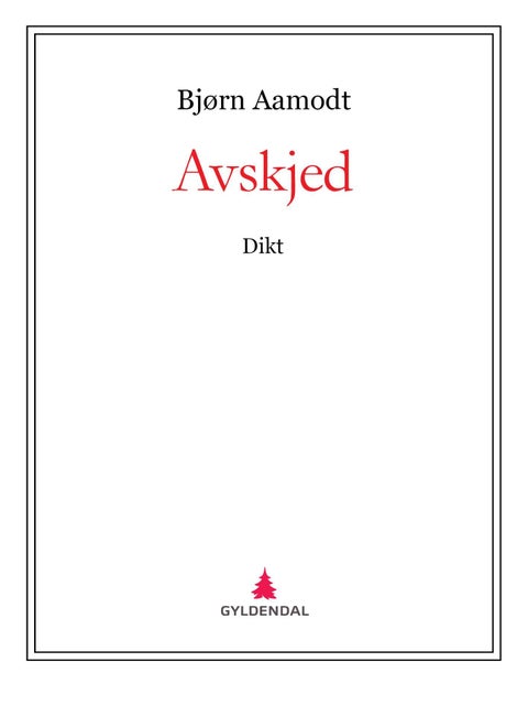 Avskjed - dikt