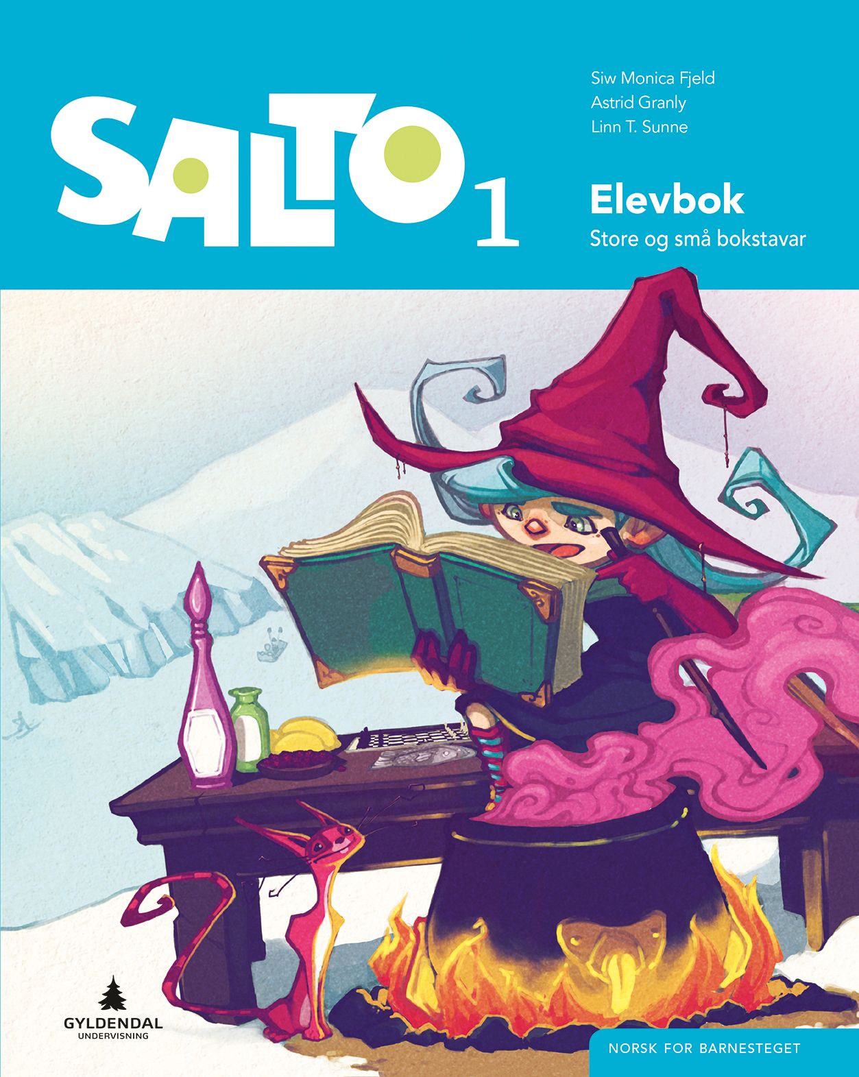 Salto 1 - Elevbok : store og små bokstavar : norsk for barnesteget