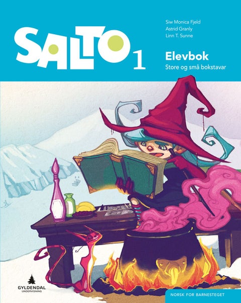 Salto 1 - Elevbok : store og små bokstavar : norsk for barnesteget