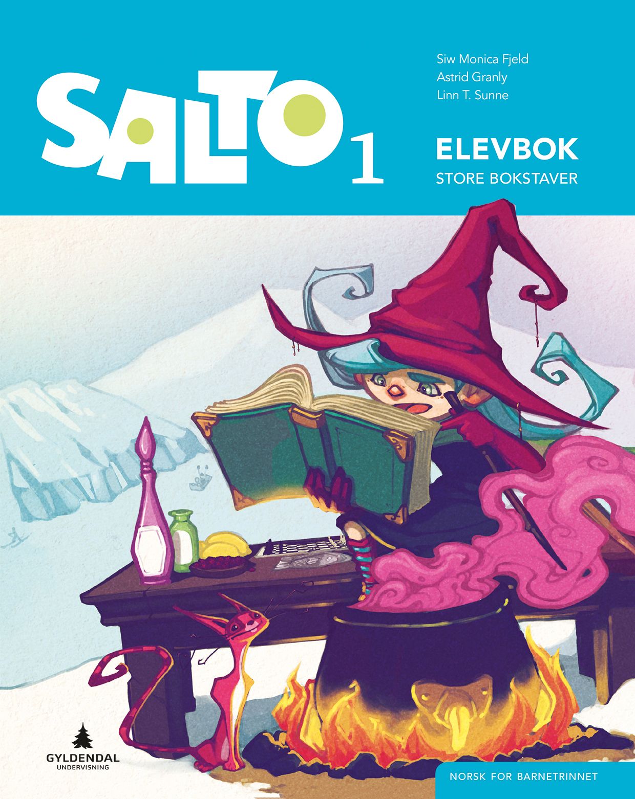 Salto 1 - Elevbok : store bokstaver : norsk for barnetrinnet