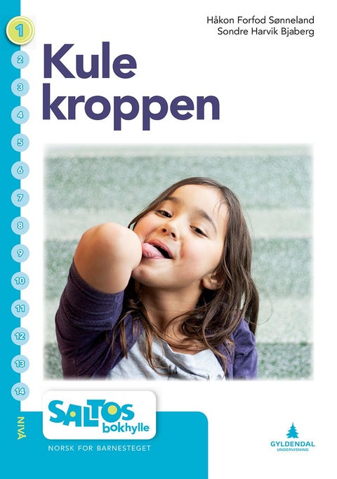 Kule kroppen - nivå 1-2 : norsk for barnesteget