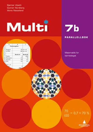 Multi 7b, 2. utgåve - Parallellbok : matematikk for barnesteget