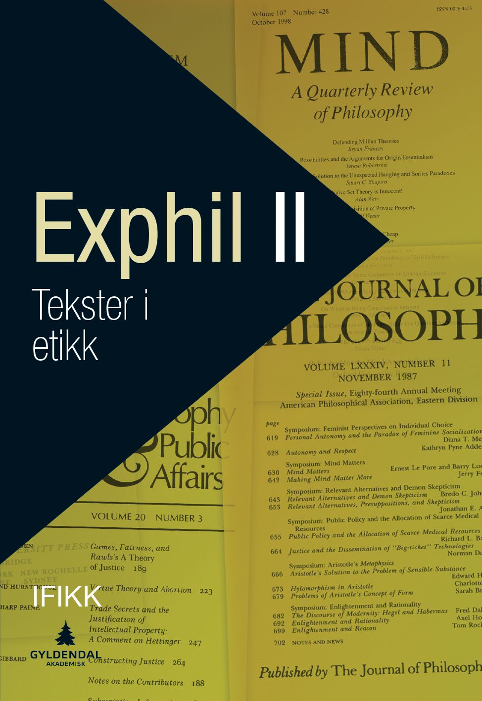 Exphil II - tekster i etikk