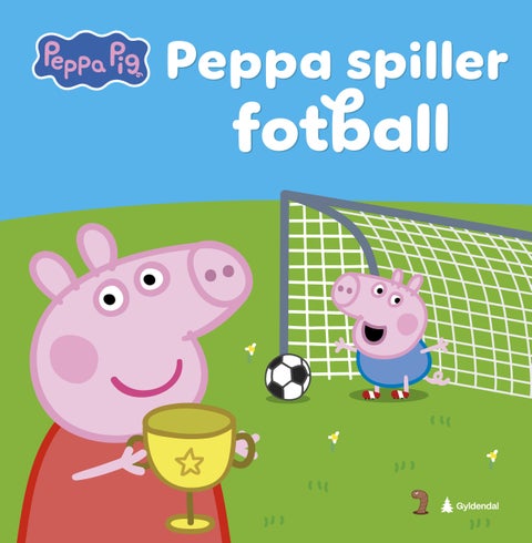 Peppa spiller fotball