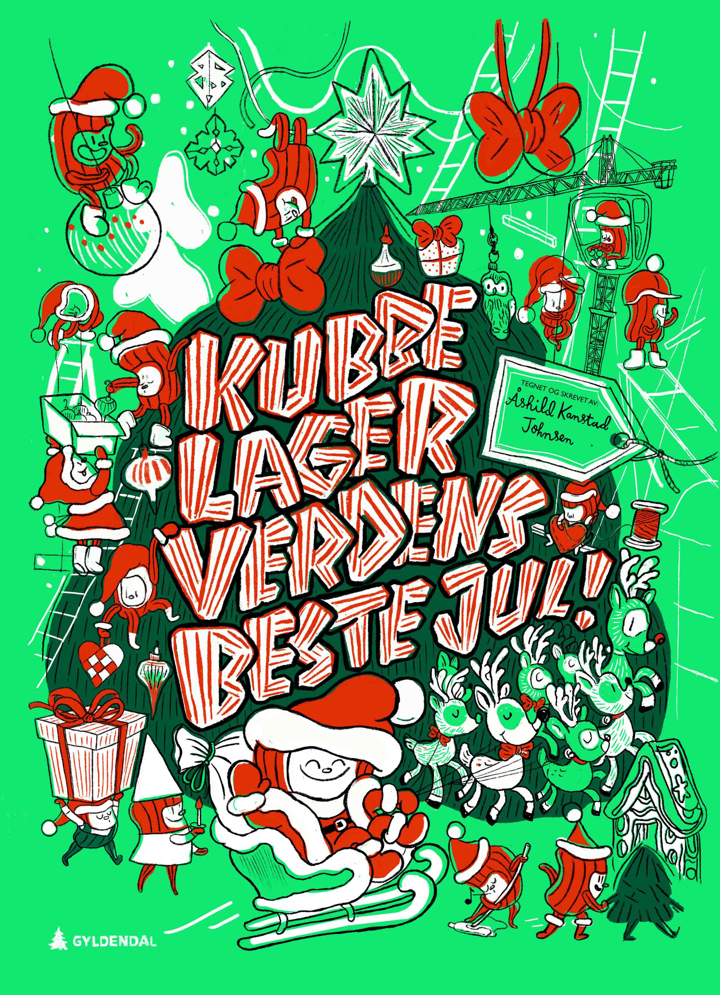 Kubbe lager verdens beste jul