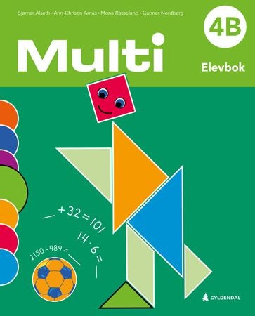 Multi 4B, 3. utg. - Elevbok : matematikk for barnesteget