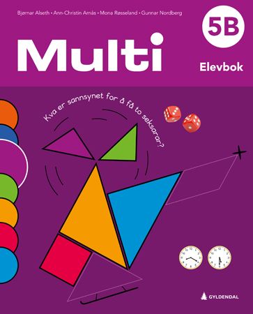 Multi 5B, 3. utg. - Elevbok : matematikk for barnesteget