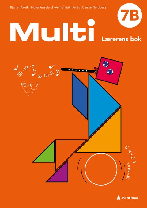 Multi 7B, 3. utgave - Lærerens bok : matematikk for barnetrinnet