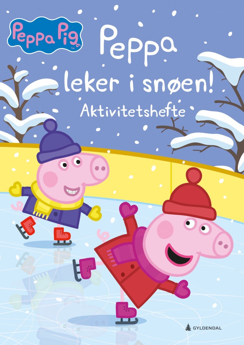 Peppa leker i snøen! Aktivitetshefte