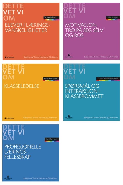 Dette vet vi om skolen - samlepakke 1