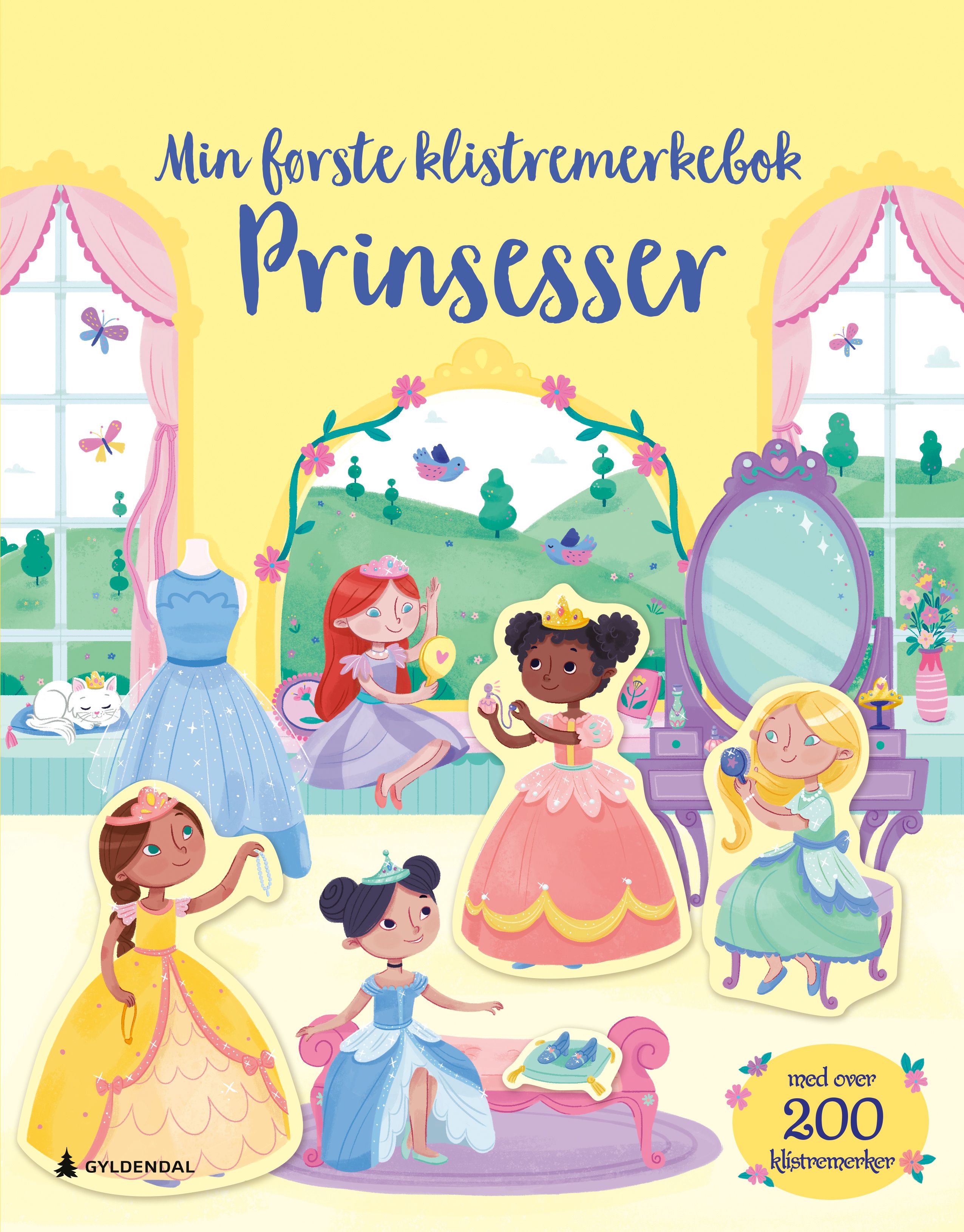 Prinsesser - min første klistremerkebok
