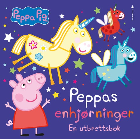 Peppas enhjørninger - en utbrettsbok