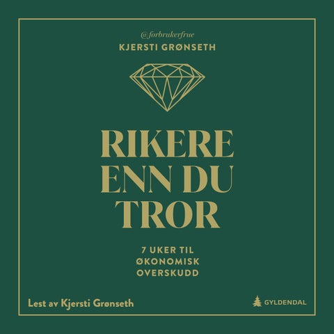 Rikere enn du tror - 7 uker til økonomisk overskudd