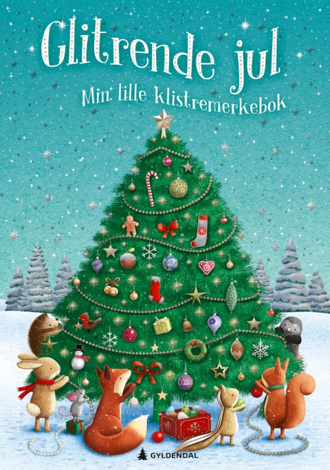 Glitrende jul - min lille klistremerkebok