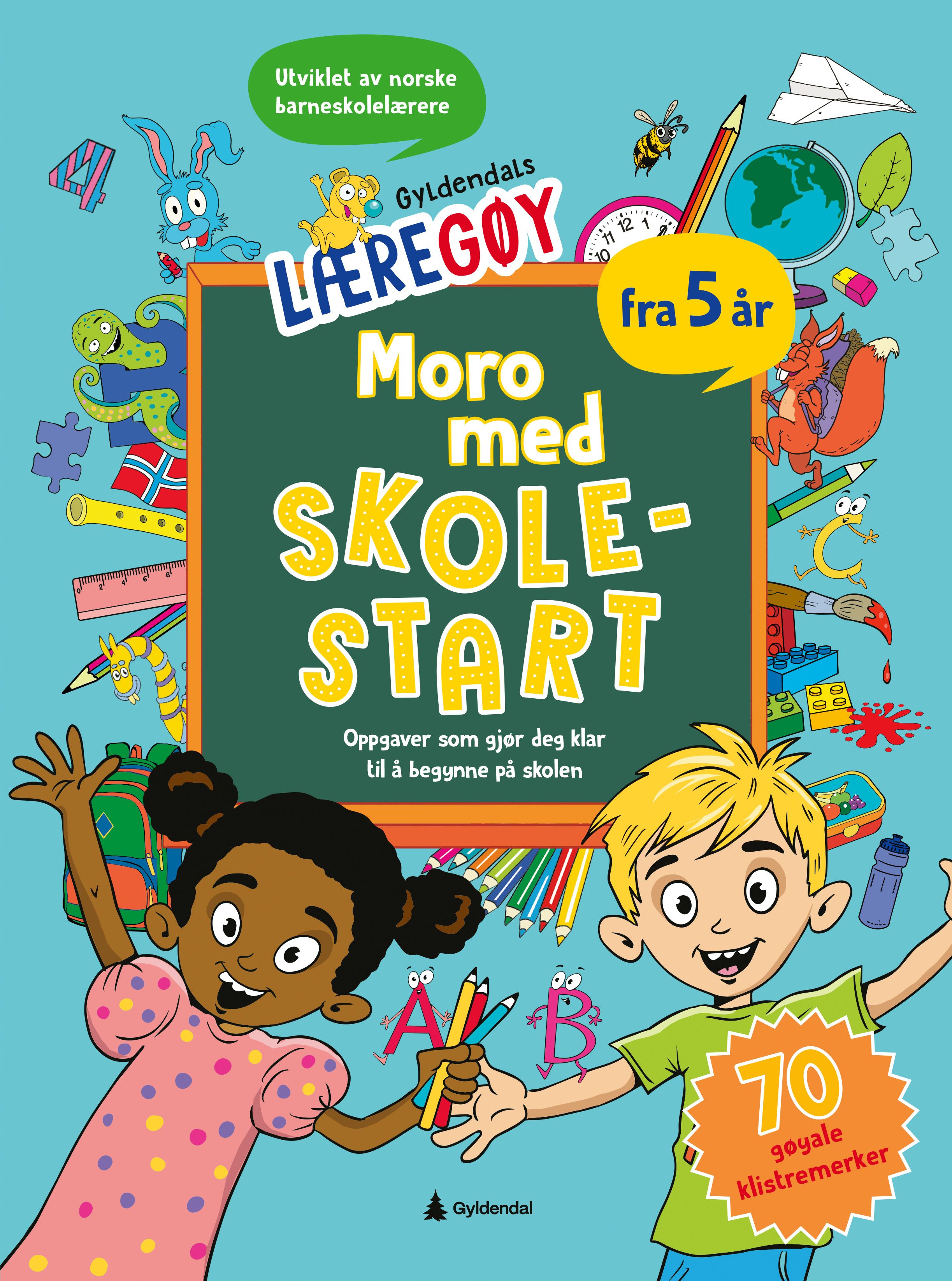 Moro med skolestart - oppgaver som gjør deg klar til å begynne på skolen