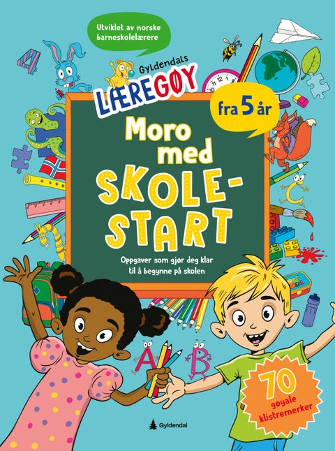 Moro med skolestart - oppgaver som gjør deg klar til å begynne på skolen