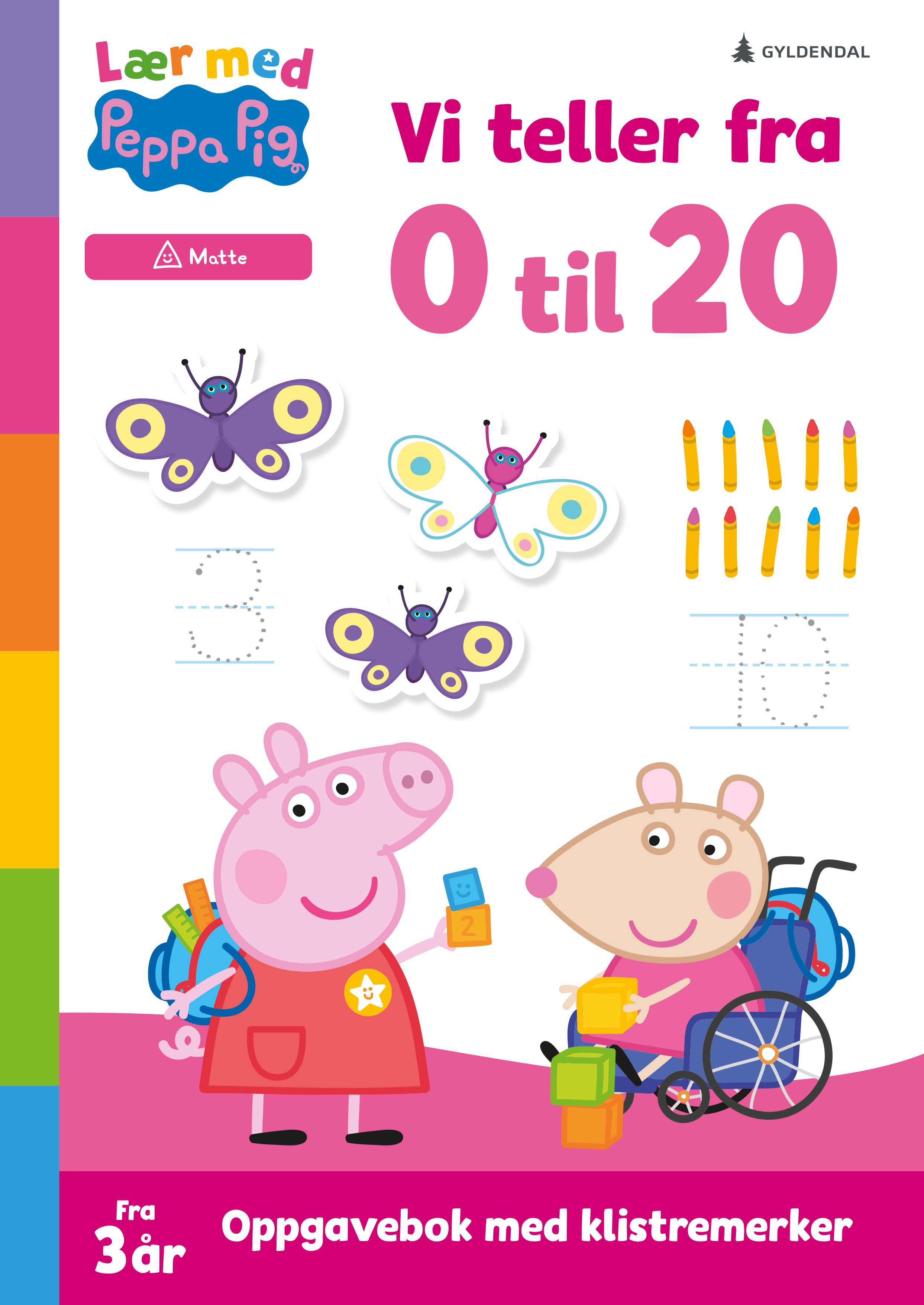 Vi teller fra 0 til 20 - oppgavebok