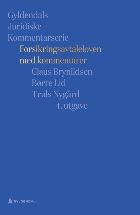 Forsikringsavtaleloven - med kommentarer