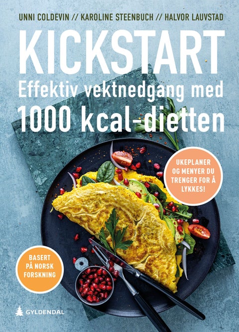 Kickstart - hurtig og effektiv vektnedgang med 1000 kcal-dietten