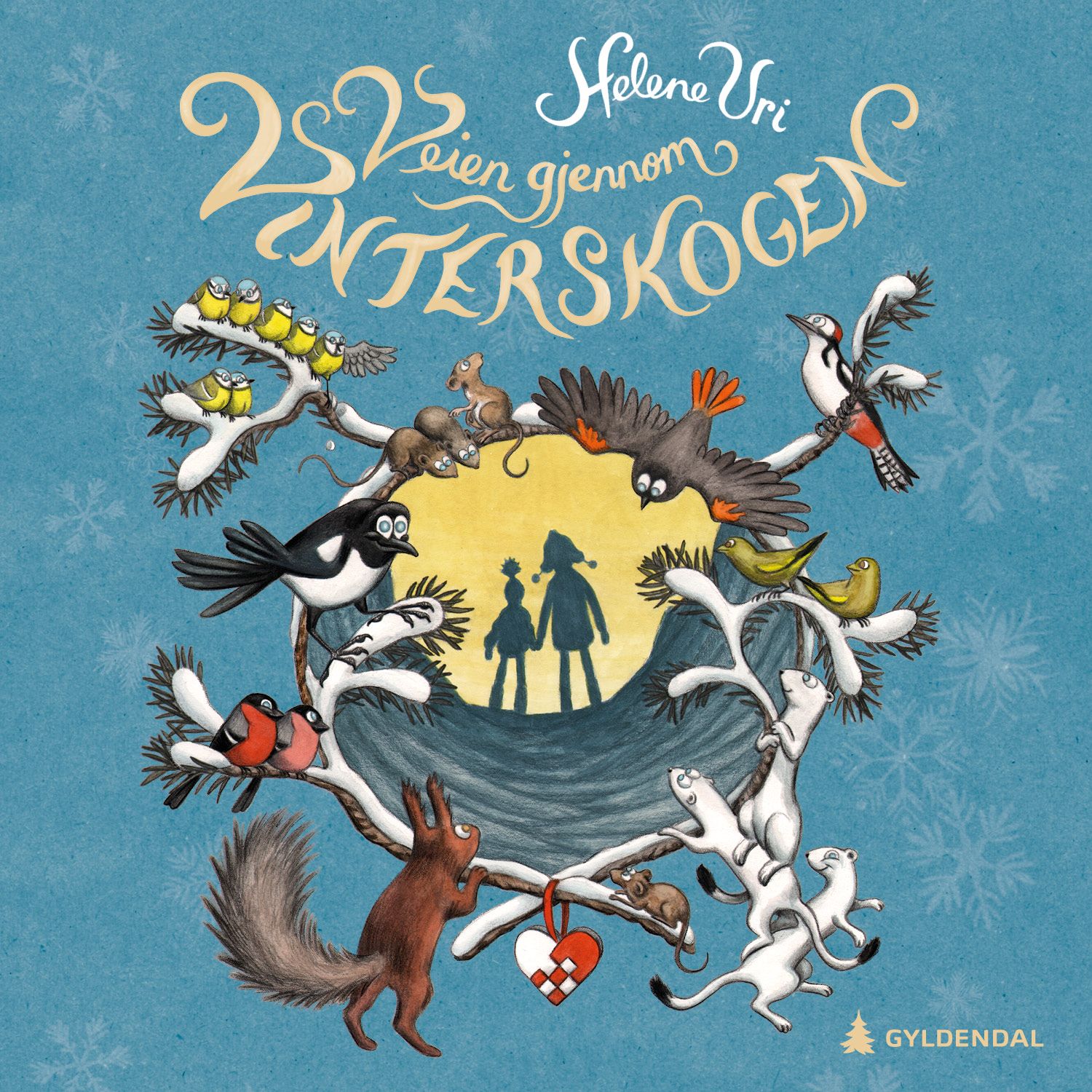 Veien gjennom vinterskogen - en førjulsfortelling i 24 deler